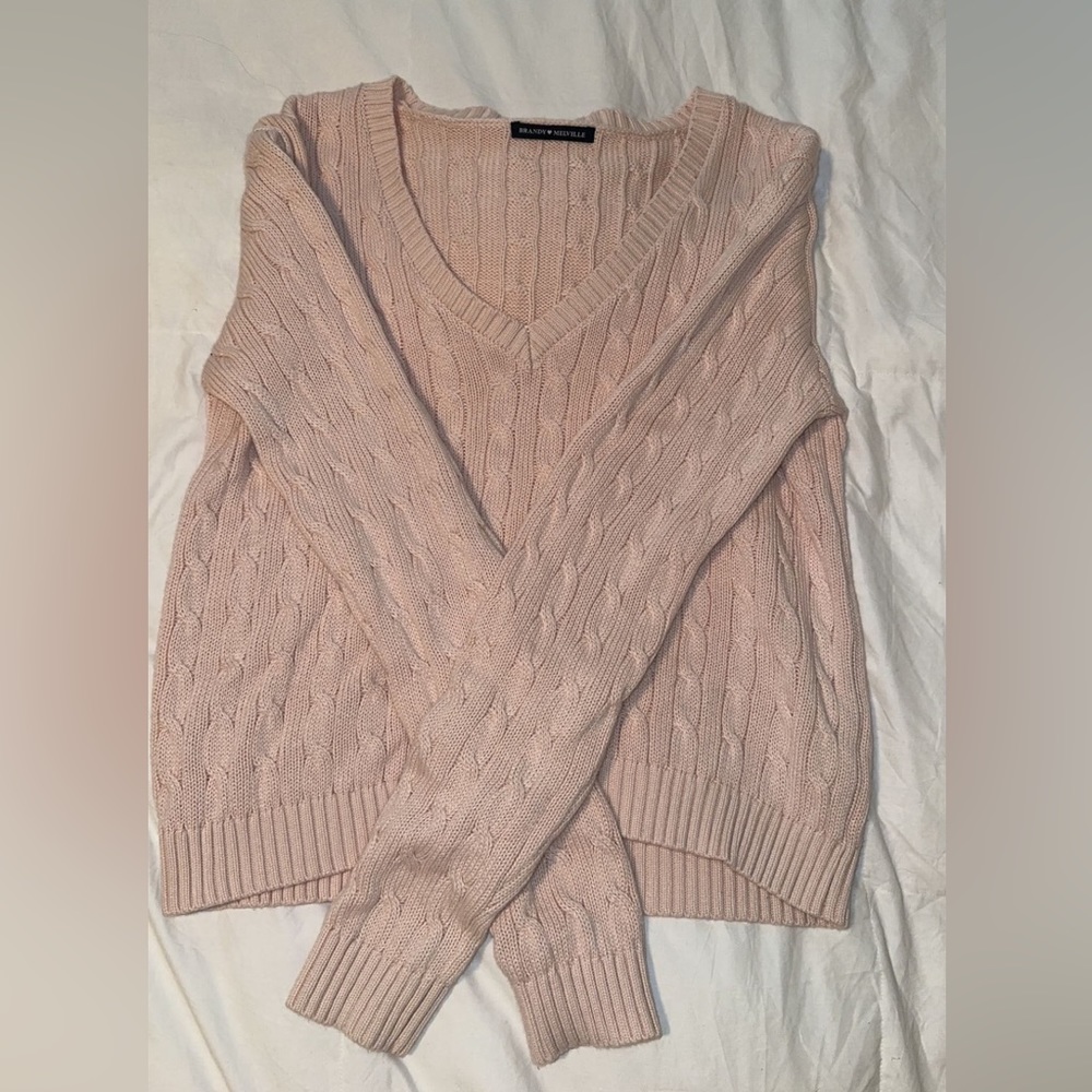 Brandy Melville Blush pink sweater